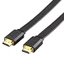 ELECOM HIGH SPEED HDMI�t���b�g�P�[�u�� 1.5m DH-HD13AF15BK