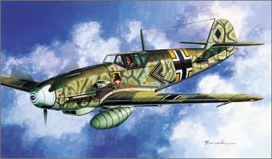  1/72 メッサーシュミット Bf109 F-2