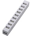 ELECOM USBHUB2.0 Z�V���[�Y �Z���t�p���[ 10�|�[�g �z���C�g U2H-Z10SWH