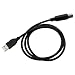 PLANEX USB A (9�s���I�X) to USB B (9�s���I�X) USB3.0�P�[�u�� 2m PL-US3-02B