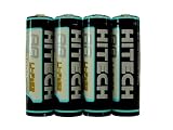  Hitech - 4 AA Lithium 2900mAh Batteries with Battery Case