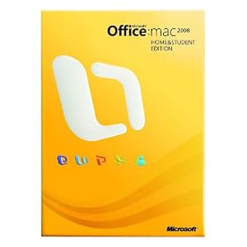 Office 2008 for Mac Home & Student (�p���)