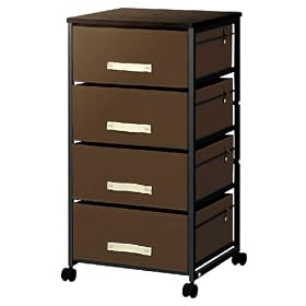 �t�@�u���b�N�`�F�X�g W45cm/4�i �u���E�� FFC-N104-S