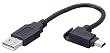 ELECOM ���o�C���pUSB�P�[�u�� USB(A)�I�X-USB(miniB)�I�X 0.1m USB-MBM5