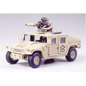 【クリックで詳細表示】1/35 ミリタリーミニチュアシリーズ ハンビー TOW ミサイルキャリヤー