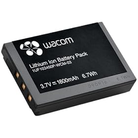 Wacom Intuos4 Wireless PTK-540WL�p �[�d�����`�E���C�I���d�r ACK-40203