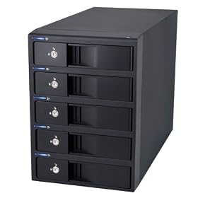 �Z���`�����[ �����̃C���e���W�F���g�r��5Bay USB3.0 eSATA�R���{ CRIB535EU3