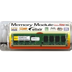 �V�[�E�G�t�E�f�[�̔� ������ �f�X�N�g�b�v 240pin PC2-6400(DDR2-800) DDR2 CL5 2GB �i�v�� D2U800CQ-2GL5J