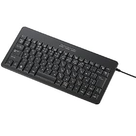 ELECOM �����u�������L�[�{�[�h/86�L�[/M�T�C�Y/�u���b�N (PS3�Ή�) TK-FCM005BK