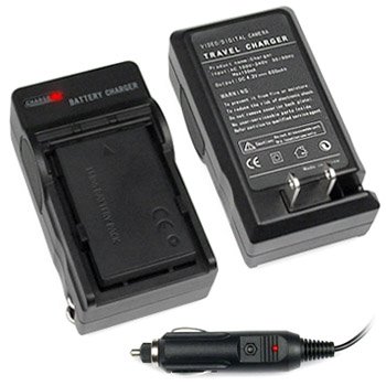  Premium NP-BG1 Digital Camera & Camcorder COMPATIBLE Battery Charger with Car Adapter For Sony SONY DSC-H9, DSC-H7, DSC-H3, DSC-H5, DSC-W30, DSC-W35, DSC-W50, DSC-W55, DSC-W70, DSC-W80, DSC-W90, DSC-W100, DSC-W200, DSC-N1, DSC-N2, DSC-T50, DSC-T20