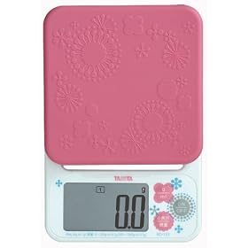 �y�p�����ɂ��֗���0.1g�P�ʂ̍����x / �ő�v��2kg�z TANITA �f�W�^���N�b�L���O�X�P�[�� �s���N KD-192-PK