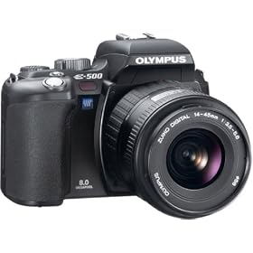 OLYMPUS �f�W�^����჌�t�J���� E-500 �u���b�N �����Y�Z�b�g