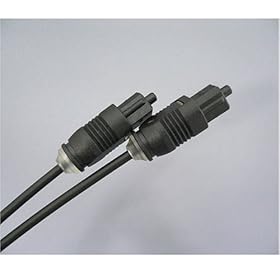 【クリックで詳細表示】光ケーブル【スリムタイプ】角型プラグ⇔角型プラグ 5m HK-50： 家電・カメラ