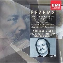Brahms Clarinet Concerto