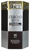  ZERO-0 BLACK うすさ0.03mm 12個入り+4個増量