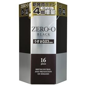 ZERO-0 BLACK ������0.03mm 12����+4����