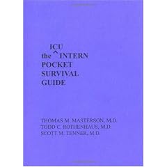 The Icu Intern Pocket Survival Guide