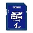 I-O DATA SDHC�������[�J�[�h 4GB (SD�X�s�[�h�N���X Class 2�Ή�) SDHC-4G