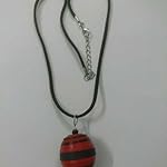 Red Paper Fashion Necklace