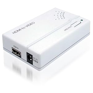 【クリックで詳細表示】ハイパーツールズ HDMI→コンポジット＋音声変換器(HDCP非対応) CV-400