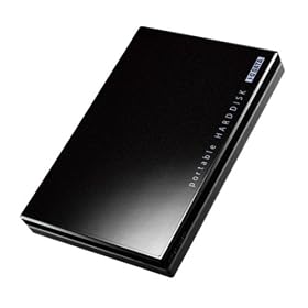 I-O DATA USB 2.0/1.1�ڑ� �O�t�|�[�^�u���n�[�h�f�B�X�N �u�J�N�����v �s�A�m�u���b�N 500GB HDPC-AU500KA
