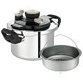 T-fal �����^�b�`�J���͂Ȃ� �N���v�\ �N���[�� 4L P4310431