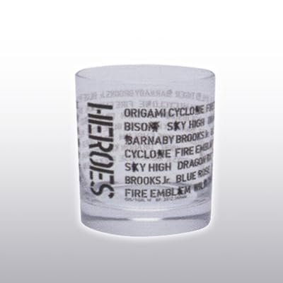 一番くじ TIGER & BUNNY H賞 デザイングラス HEROES ver. 単品