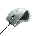 iBUFFALO ���[�U�[���L���}�E�X USB 5�{�^�� �`���g 56�@�\���� �V���o�[ BSMLU04SV