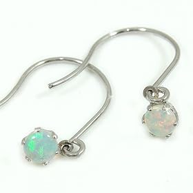 Atrus�y�A�g���X�H�[�z�I�p�[�� �s�A�X �z���C�g�S�[���hK18 K18WG �t�b�N�s�A�X 10���̒a���΃I�p�[��