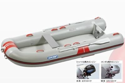 ジョイクラフト レッドキャップ TRC-315 検無 4人乗りゴムボート トーハツ2PS4スト エンジン付き