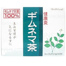 HealthLead ���N�� �M���l�}�� �M���l�}���t100%�e�B�[�o�b�O�i2.5g�~60��j
