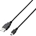ELECOM USB2.0�P�[�u�� (PS3�EPSP�Ή�)A-miniB�^�C�v 3.0m �u���b�N U2C-GMM30BK