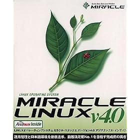MIRACLE LINUX V4.0 Asianux Inside for x86-64(64�r�b�g)