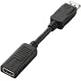 ELECOM �f�B�X�v���C�|�[�g-HDMI�ϊ��A�_�v�^/�u���b�N AD-DPHBK