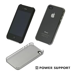 �p���[�T�|�[�g �G�A�[�W���P�b�g�Z�b�g for iPhone 4 �N���A�u���b�N PHK-73