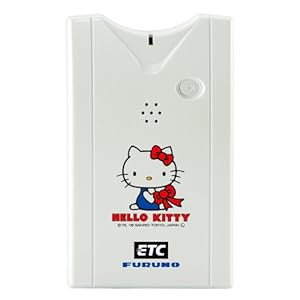 【クリックで詳細表示】FURUNO [ 古野電気 ] ETC車載器 [ アンテナ分離音声タイプ ] ホワイト [ ハローキティーモデル ] FNK-M05T(K)-W