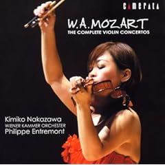 【クリックで詳細表示】モーツァルト：ヴァイオリン協奏曲全集