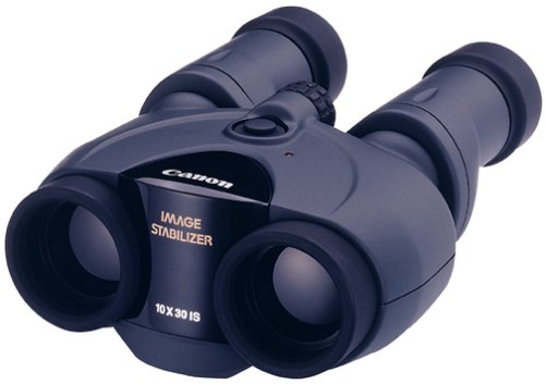  Canon 10x30 Image Stabilization Binoculars w/Case, Neck Strap & Batteries