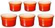Le Creuset �����J�� S 6�Z�b�g �I�����W 910027-08-09