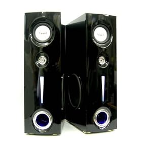 �A���v���� 2.1ch�X�s�[�J�[ 60W �������Əd�����̃z�[���V�A�^�[�p�X�s�[�J�[�Z�b�g MSP-6000 �u���b�N LED�����v�ŉ������o
