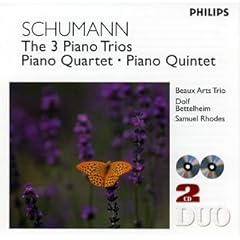 【クリックでお店のこの商品のページへ】シューマン:ピアノ三重奏曲第1番&第2番&第3番
