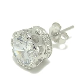 �V�h��̑� �N���E���f�U�C�� 8mm�W���R�j�A �V���o�[�s�A�X (1P) /����/�N���E��/�V���o�[�s�A�X/�����Y/���f�B�[�X/�V���o�[�A�N�Z�T���[/