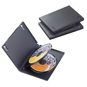 ELECOM CCD-DVD07BK DVD�g�[���P�[�X