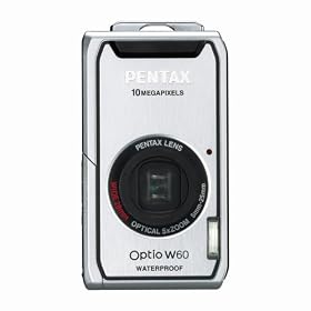PENTAX �f�W�^���J���� OPTIO (�I�v�e�B�I) W60 �V���o�[ 1000����f ���w5�{�Y�[�� OPTIOW60S