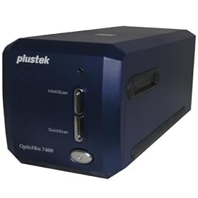Plustek OpticFilm 7400 | ���𑜓x�t�B�����X�L���i�[ ���FLED�̗p 7200x7200dpi USB�ڑ� �{�̃J���[�F�Z��