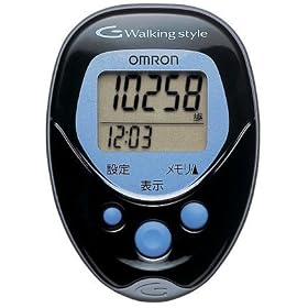 �I������(OMRON) �w���X�J�E���^ Walking style HJ-113 �u���b�N