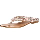 Anyone want to help me find shoes? :) : wedding shoes wedding flats sandals flowers 419LVRmauVL. SL500 SS160 Cocobelle Lakshmi Beaded Sandal
