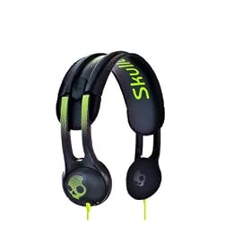 SkullCandy iCon Soft �w�b�h�z�� Black/Green�@09-10���f��