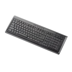ELECOM 2.4GHz���C�����X�t���L�[�{�[�h TK-FDP001BK