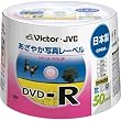 �r�N�^�[ �f���pDVD-R CPRM�Ή� �����₩�ʐ^���[�x�� 4.7GB 120�� 16�{�� ���C�h�z���C�g�v�����^�u�� 50�� ���{�� VD-R120E50P